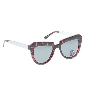 KOMONO Stella Tortoise/Silver sunglasses (…